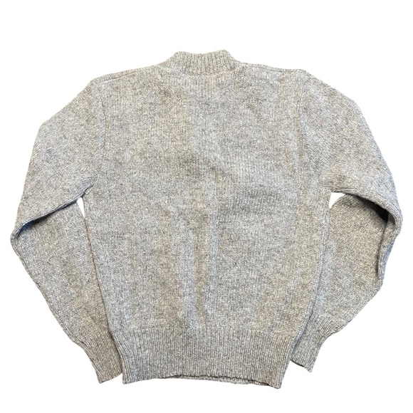 Hoyle Knitting Mills The Ragg Knit Henley Sweater Wmns XL Made in USA Wool Blend - Picture 5 of 10